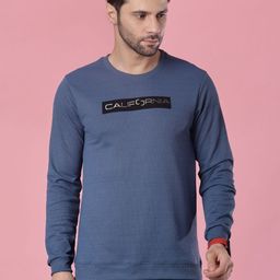 V-Mart Men Self Design Polyester Interlock Round Neck Sweatshirt-picture-18