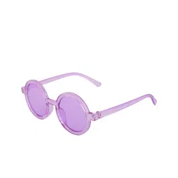 SHOP FRENZY Unisex Kids Round Sunglasses with UV Protected Lens-25