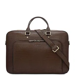 Joe & Mellon Unisex Leather Laptop Bag-image-16
