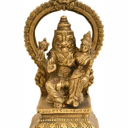 Exotic India Gold-Toned Religious Idol Showpiece-image-49