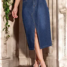 Miss Chase Women A-Line Midi Skirt-picture-30