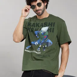 Free Authority Naruto Printed Oversized Tshirt-image-100