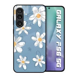 QRIOH Floral Printed Samsung Galaxy F56 5G Back Case Mobile Accessories-picture-3