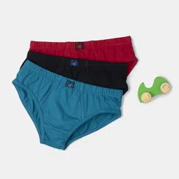 Jockey Boys Pack Of 3 Pure Cotton Basic Briefs 3035-0310-CPBOD-16