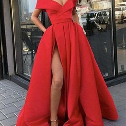 StyleCast Women Off-Shoulder Gown Maxi Dress With Gathered or Pleated-image-53