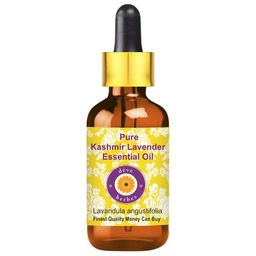 Deve Herbes Pure Kashmir Lavender Steam Distilled Essential Oil with Glass Dropper - 10ml-picture-9