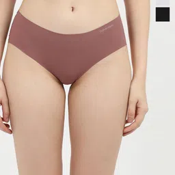 Calvin Klein Underwear Women Pack Of 3 Solid Hipster Briefs-picture-26