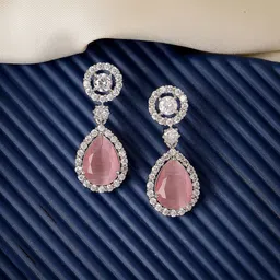 ZENEME Geometric Drop Earrings-31