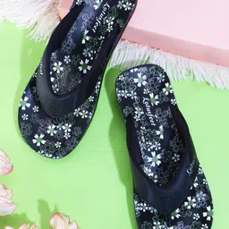 Lotusfeet Women Printed T-Strap Flats-image-76
