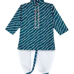 mustmom Boys Striped Kurta with Dhoti Pant-38