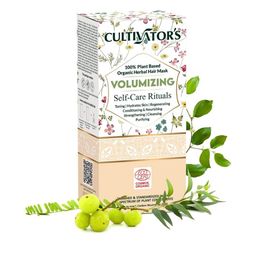 Cultivators Organic Herbal Hair Mask -Volumizing- 100gm-image-50