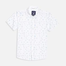 Allen Solly Junior Boys Opaque Printed Casual Shirt-picture-40