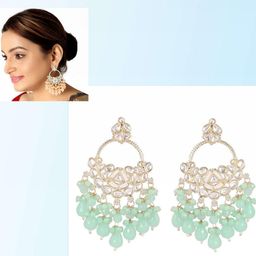 zarmar fashion Women Sea Green Earrings-image-103