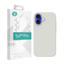 SPRIG Solid Printed iPhone 16 Back Case Mobile Accessories-2