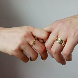 TheVineGirl Gold-Plated Alloy Finger Ring-image-30