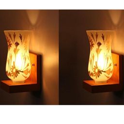 SOMIL Gold Glass Cylinder Printed Wall Lamps-picture-19