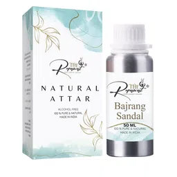 THE RUPAWAT Perfumery House Bajrang Sandal Natural & Alcohol Free Attar - 50 ml-picture-21