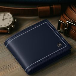 Carlton London Inked Edge Men Leather Two Fold Wallet-image-56