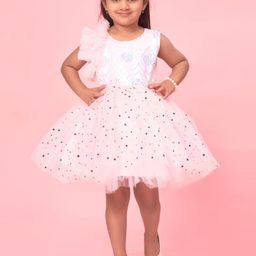 BAESD Floral Print Net Fit & Flare Dress-picture-16