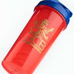 BOLDFIT Red & Blue RCB Printed BPA Free Shaker Water Bottle 700ml image 3