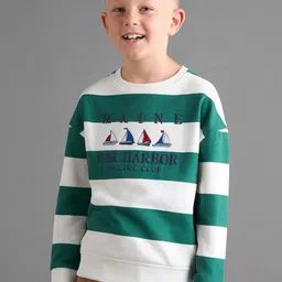 max Boys Striped Sweatshirt-42
