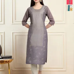 Anouk Rustic Women Pack of 3 Ethnic Motifs Printed Festive Straight Kurtas-picture-53