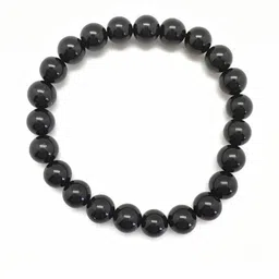 Divine souvenirs Unisex Tourmaline Beaded Elasticated Bracelets-38