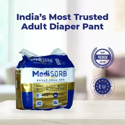 Medisorb Unisex Set Of 5 Adult Pull Ups Diaper Pants - S 10Pcs Each image 5