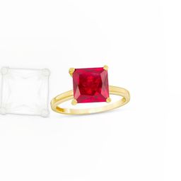 GenZcomplex Gold-Plated Brass Finger Ring-picture-15