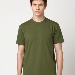 Stitch Hub Round Neck Short Sleeves Casual T-shirt-image-78