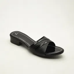 HardWood Women Leather Block Heels-image-49