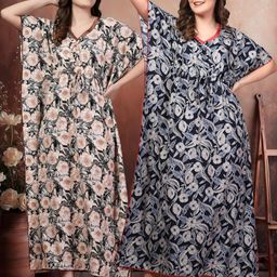 KLOTTHE Multi Maxi Nightdress-picture-31