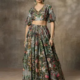 Rivaar By Rocky Star Ready to Wear Lehenga & Blouse-image-79