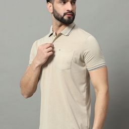 OGEN Men Polo Collar Pockets T-shirt-image-40