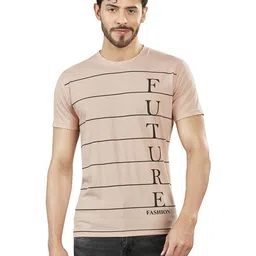 BE POSITIVE Men Typography Printed Round Neck T-shirt-picture-21