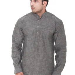 Twist99 Mandarin Collar Cotton Casual Shirt-image-33