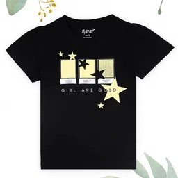 J&JP Girls 3 Printed T-shirt-image-89