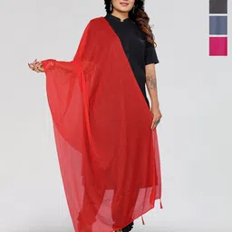 Moda Rapido Selection of 4 Striped Dupatta-picture-7