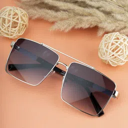 Provogue Unisex Square Sunglasses With UV Protected Lens-72