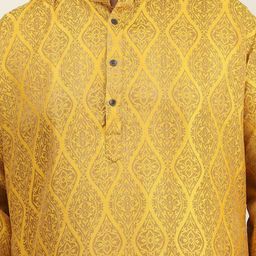 SOJANYA PLUS Men Regular Kurta with Pyjamas image 2