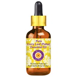 Deve Herbes Pure Curry Leaf Steam Distilled Essential Oil with Glass Dropper - 10ml-image-74
