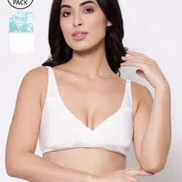 Inner Sense Blue & White Printed Pack of 3 Maternity Sustainable Bra IMB007E_7E_7D--Multi-image-29