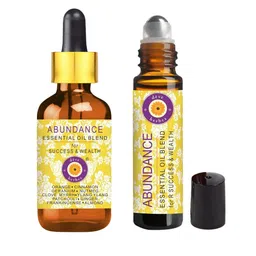 Deve Herbes Set Of 2 Abundance Essential Oil Blend for Success & Wealth - 10ml & 5ml-43