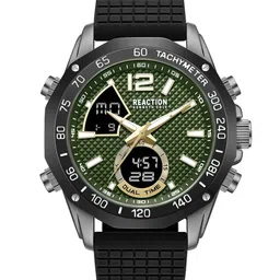 REACTION KENNETH COLE Men Textured Dial & Straps Analogue Watch KRWGP0069004-58