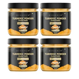 Desi Crew Set Of 4 100% Natural Turmeric Powder- 100 g Each-16