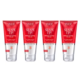 VLCC Set Of 4 Shape Up Waist & Tummy Trim Gel With Lemon Peel & Cyprus Oil - 200ml Each-14