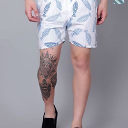 BAWERIN Pack Of 2 Printed Pure Cotton Boxers BAW-2302-10-S-image-48