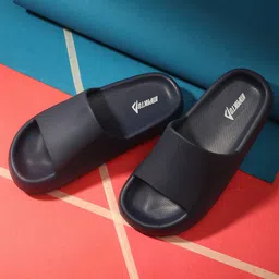 IMPAKTO Men Blue & deep cobalt Croslite Sliders-image-61