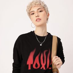 DressBerry Street Edge Printed Cotton Terry Relaxed Fit Sweatshirt-image-51