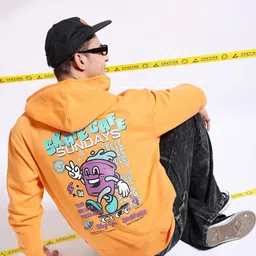 The Indian Garage Co Graphic Printed Hooded Pullover-image-51